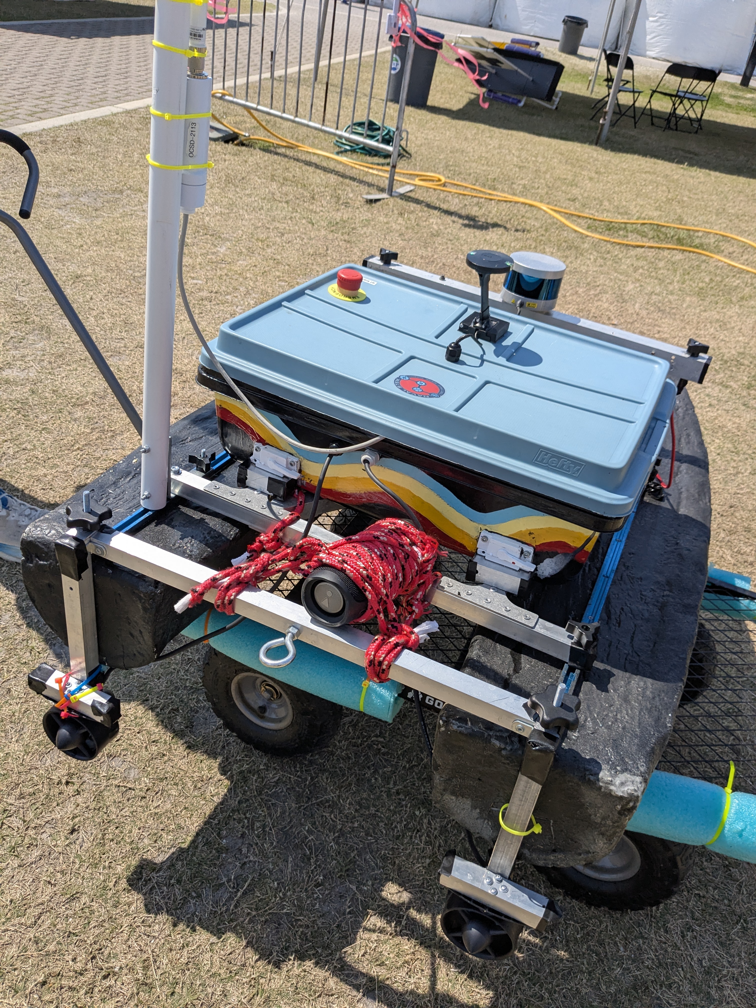 JBL speaker on Bruce