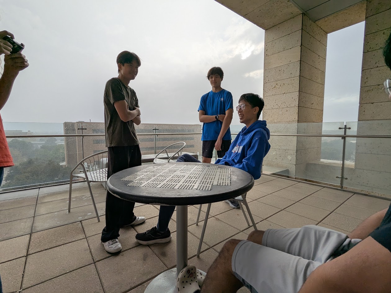 Computer Science team brainstorming