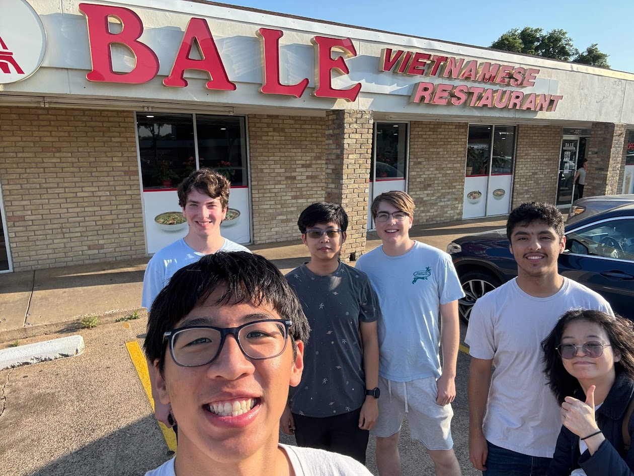 Computer Science team hanging out